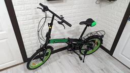 Велосипед City Folding Crossride 20" 12.5" 2023 Оранжевый (0817-2) фото от покупателей 4