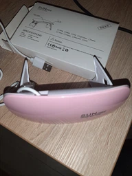 Гибридная лампа для маникюра и педикюра от USB LЕD+UV SUN mіnі для наращивания ногтей гель лака,&nbsp;6W, Розовая фото от покупателей 4