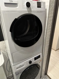 Сушильна машина Beko, тепловий насос, 7кг, A++, 51см, дисплей, білий (DF7412PB) фото от покупателей 16
