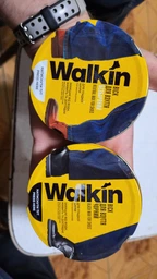 Воск для обуви из гладкой кожи Walkin в банке 75 мл Черный