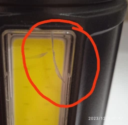 Акумуляторний ліхтар X509 із бічним діодом СОВ (зарядка від USB) Чорний фото від покупців 3