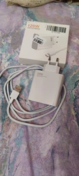 Зарядний пристрій 120W + кабель для телефонів Xiaomi та інших з підтримкою Mi Turbo фото від покупців 2