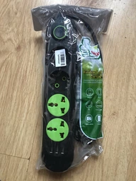 Мережевий фільтр Voltronic 2 розетки EU + 2 розетки Universal + 3 USB, 1.5 м, переріз 3х0.75 мм, 2500 В Чорний (F01U-Black) фото від покупців 10