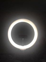 Кільцева лампа Ring Light 30 см зі штативом 2м світлодіодне LED кільце від USB набір для блогера 3 режими фото від покупців 8