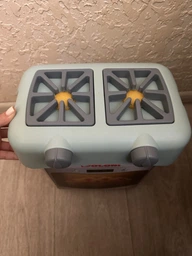 Кухня-Бокс дитяча зелена 195*28*315см із посудом 01480/2 Doloni фото від покупців 3