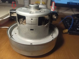 Двигатель для пылесоса Samsung, Whicepart HD.112, 2000 Вт, D135 мм, H111 мм, с буртом фото от покупателей 18