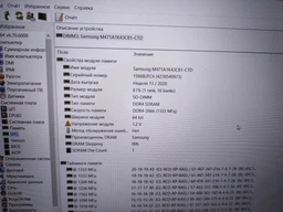 Ноутбучная оперативная память Samsung DDR4 16GB 2666MHz SO-DIMM 2Rx8 PC4-2666V (M471A2K43DB1-CTD) фото от покупателей 2