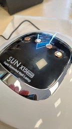 Профессиональная LED+UV лампа для маникюра и наращивания ногтей SUN х15 MAX 66 LED 180 W белая фото от покупателей 6