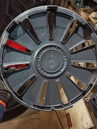 Автомобильные колпаки Kenguru Rex R14 4 шт Черные фото от покупателей 5