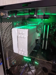 Кулер Jonsbo PISA A5 ARGB White фото от покупателей 12