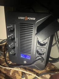 Блок безперебійного живлення LogicPower UL1000VA-8PS 600Вт (лінійно-інтерактивний)