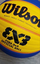 Баскетбольний м'яч Wilson FIBA ​​3X3 Original WTB0533XB2020 (розмір 6), фото від покупців 4