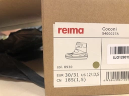 Детские зимние ботинки для мальчика Reima Coconi 5400027A-999A 24/25 Черные (6438557277172) фото от покупателей 2