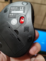 Миша Defender Ultra MM-315 Wireless Black (52315) фото від покупців 5