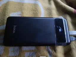 Повербанк HOCO J86B 60000mAh 22.5W швидка зарядка та ліхтар 4USB Чорний фото від покупців 16