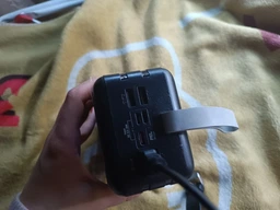 Повербанк HOCO J86B 60000mAh 22.5W швидка зарядка та ліхтар 4USB Чорний фото від покупців 15