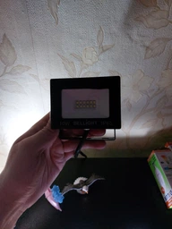Прожектор светодиодный Bellight 10W 6500K IP65, LED прожектор для улицы, двора, фасада, склада и рекламных щитов фото от покупателей 1