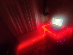 Стрічка світлодіодна в силіконі (вологозахищена) UKC RGB 5050 - повний комплект 5 метрів фото від покупців 1