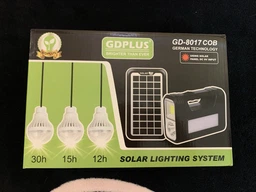 Система автономного освещения (solar+power bank) GD-8017 фото от покупателей 1