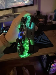 Беспроводной геймпад Canyon Brighter GPW-04 Wireless RGB 5in1 PS4/Xbox360 Crystal (CND-GPW04) фото от покупателей 7