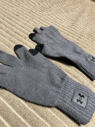 Чоловічі чорні рукавички UA Halftime Gloves Under Armour S/M 1373157-001