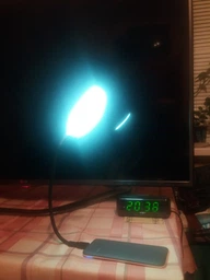 Гибкая светодиодная сенсорная USB LED лампа black Bodasan (YK-25B) фото от покупателей 6
