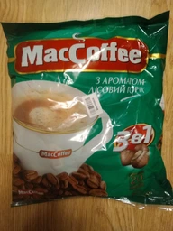 Напиток кофейный MacCoffee 3в1 с ароматом Лесной орех 20*18 г фото от покупателей 2