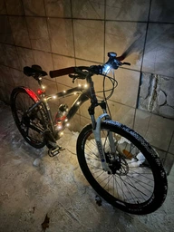 Гірлянда роса на батарейках мідний провід 20 Led Strip String Red фото от покупателей 5