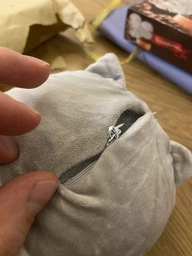 Мягкая игрушка обнимашка Кот Батон коричневый 45см 55478 фото от покупателей 2