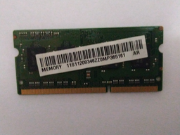Оперативная память A-Tech 4GB DDR3-1333 (PC3-10600) SODIMM 2Rx8 (AT4G1D3S1333ND8N15V) фото от покупателей 6