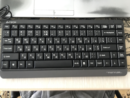 Клавиатура проводная A4Tech FK11 Fstyler Compact Size USB Grey (4711421953313) фото от покупателей 5