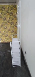 Вешалка для одежды с полками для обуви напольная фото от покупателей 3