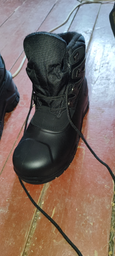 Ботинки зимние мужские тактические непромокаемые берцы M-tac UNIC-LOW-R-C-BK Black размер 45 (29 см) высокие с утеплителем фото от покупателей 2