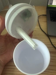 Зволожувач повітря ультразвуковий USB Colorful Humidifier білий фото от покупателей 6