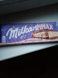 Шоколад Milka с чизкейком, клубникой и печеньем 300 г (7622210678171)