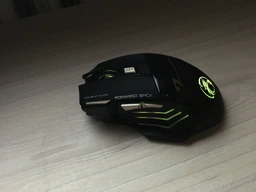 Беспроводная игровая мышка iMice X7 5500dpi тихая с выступами RGB Red (358227) фото от покупателей 14