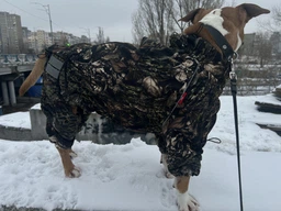Одяг для собак, водостійкий одяг з мембрани + фліс, для собак великих та середніх порід. EXTREME. Your Stylish Hunter. Розмір 2XS фото від покупців 5