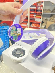 Бездротові навушники з котячими вушками Bluetooth Cat Ear VZV-23M з мікрофоном, AUX, LED підсвічування (Рожеві) Pink