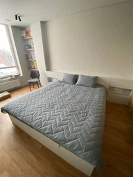Покрывало Sonex Bora Bora двустороннее 220x240 + Наволочка 50x70 2 шт Серо-бежевое (SO102398) фото от покупателей 4
