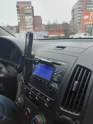 Автодержатель для телефона Baseus Metal Age Gravity Car Mount CD Version SUYL-J01 Black фото от покупателей 7