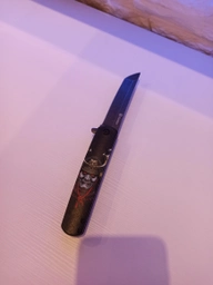 Нож складной Ganzo G626-BS Черный самурай фото от покупателей 8