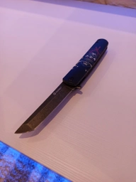 Нож складной Ganzo G626-BS Черный самурай фото от покупателей 6