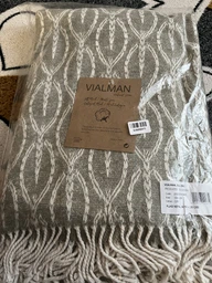 Плед Vialman Nepal 34 C/03 Бавовна Оливкова Полуторна 150х200 см (8435338024831)
