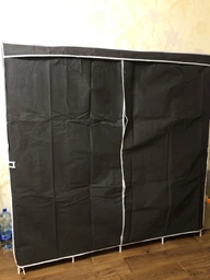 Тканевый шкаф органайзер Storage Wardrobe на 4 секции Коричневый (28165PSHKB) FG22 фото от покупателей 2