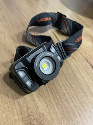 Налобний ліхтар Videx 270Lm 5000K до 53 м дальність світла, з датчиком руху та фокусованим променем (VLF-H045Z) фото від покупців 7