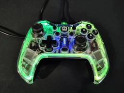 Проводной геймпад Canyon Brighter GP-02 Wired RGB 4in1 PS3/Android BOX-TV/Nintendo Crystal (CND-GP02) фото от покупателей 11