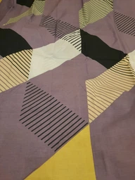 Комплект постельного белья Zastelli евро 200х220 см Geometric серая бязь (2100000280414)