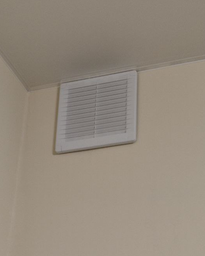 Решітка вентиляційна пластикова AirRoxy 150x150 grey сіра 02-317