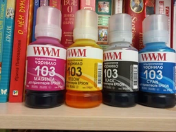 Набор чернил WWM 103 для Epson L3100/3110/3150 4х140 г B/C/M/Y (E103SET4)