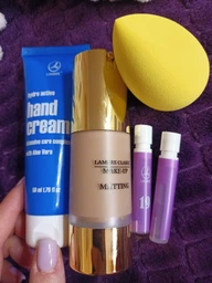 Тональний крем з матуючим ефектом LAMBRE MATTING MAKE UP GOLD NEW №1 натуральний 30 мл.